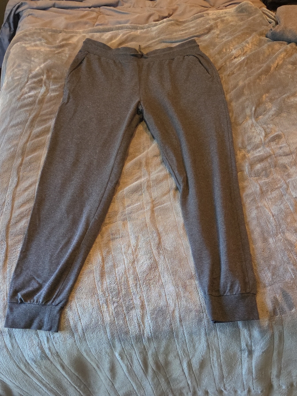Women's Sevego Casual Drawstring Jogger Pants - Gray Size Xl Tall